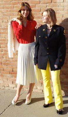 Vintage ladies clothing available at GiGi's! What's your style?