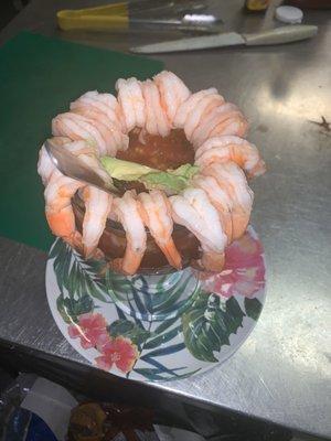 Coctel de Cameron/shrimp cocktail