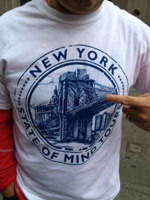 I won a T-shirt from New York State of Mind Tours! A cool interactive walking tour in NYC.