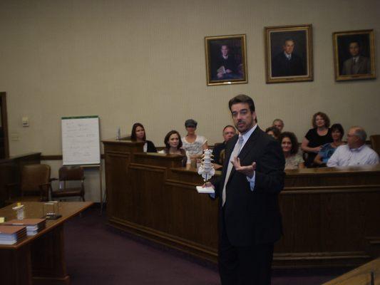 Aaron Woods in court