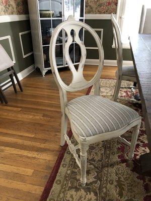 Dining Chairs and table