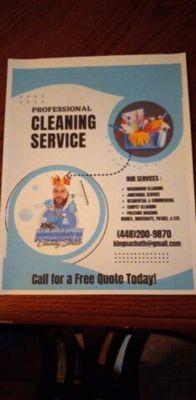 Pessure Washing,Surface Cleaning, Commercial Cleaning, Residential Cleaning,House/Apartments No Job That's Requires Cleaning Is Impossible