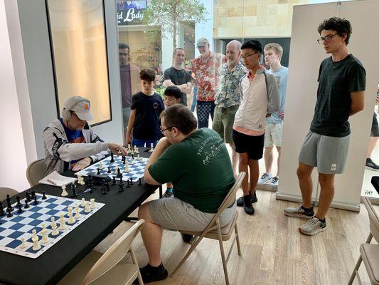 Tournament game at Manasota Chess Center