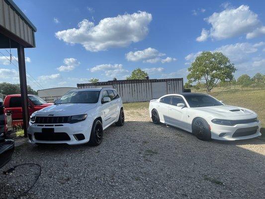 Basic wash on this beautiful trackhawk and hellcat