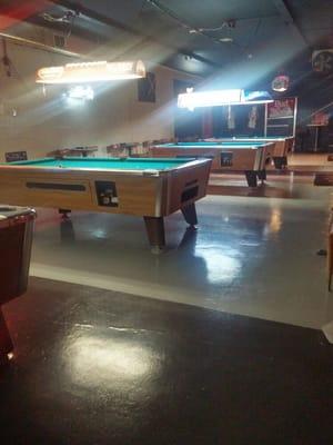 Pool and dart area