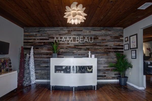 Reception area at Mambeau Spa