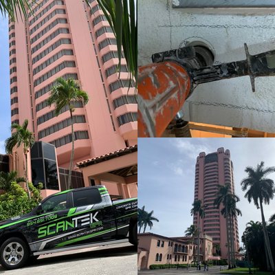 ScanTek Core Drilling at our favorite hotel in Boca Raton