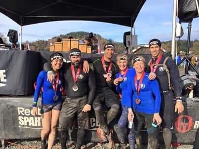 Team Oly O's at our first Spartan Race!