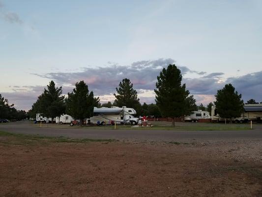 Roomy rv sites