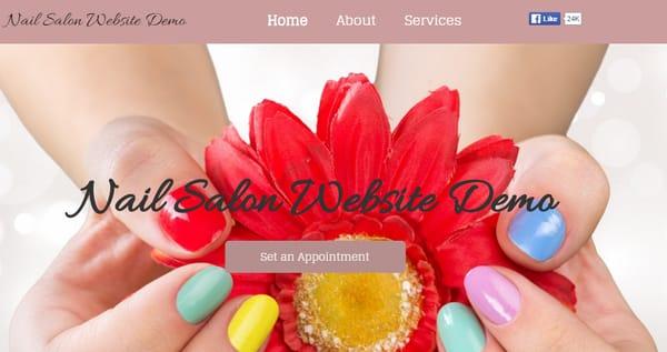 Nail Salon Website