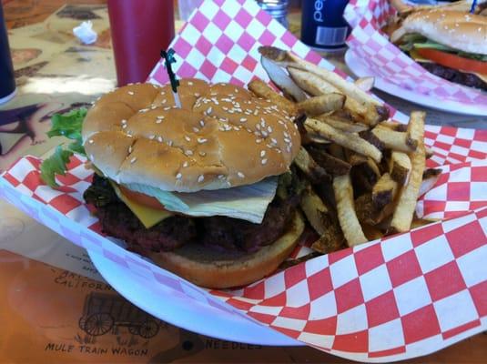 Laguna burger and fresh cut fries!!!