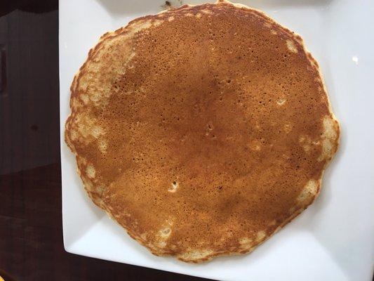 One plain pancake