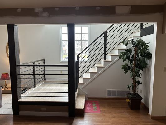 Modern Interior Railings and Columns