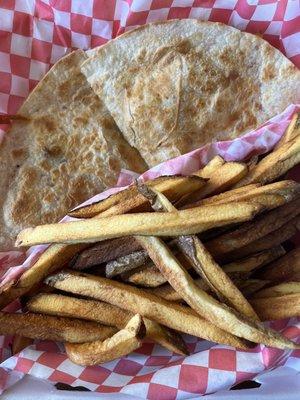 Quesadilla burger