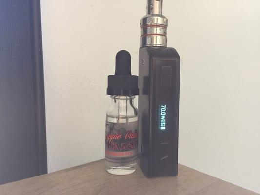 Set Up, Apple Valley Strawberry On The IPV Mini V2 & Brass Monkee Atty