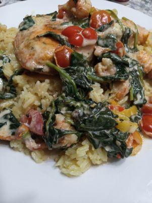 Salmon & Coconut Rice