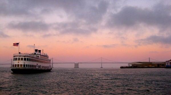 Bay Bridge at Dusk