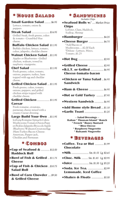 Dinner Menu 3