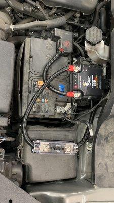 Clean Wiring to battery isolator