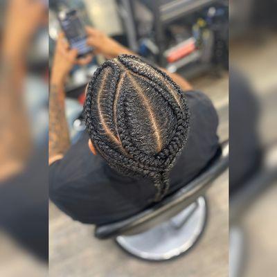 Men braids