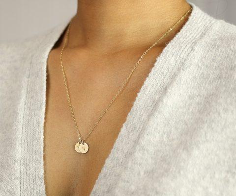 Classic Initial Necklace.