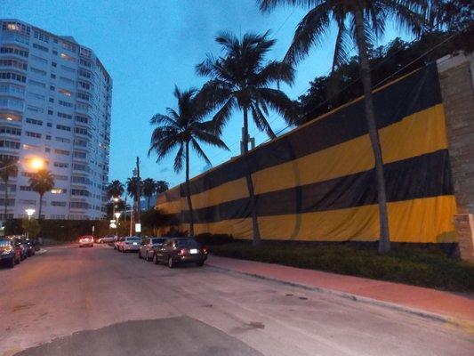 700,000 cubic feet in Miami Beach