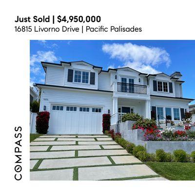 Pacific Palisades Off Market Sale