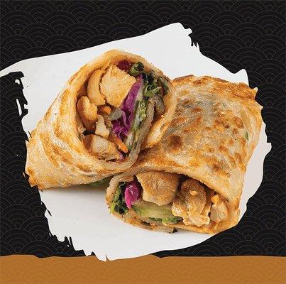 Scallion Pancake Wraps