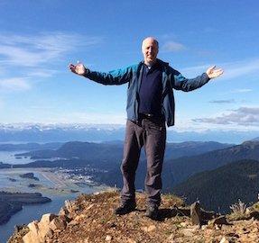 Neil Eisman on Mt Juneau