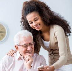 Respite care and help with dementia in the home.