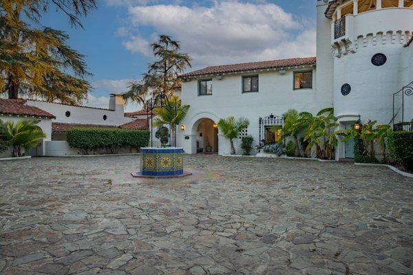 The Wardman House Courtyard. Sold for $5,000,000