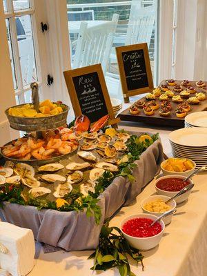 Raw Bar & Crostini Bar