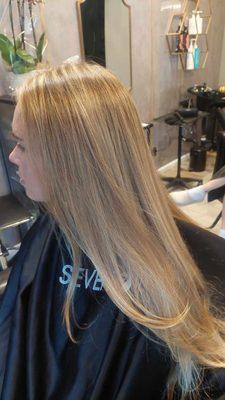 Beautiful blonde balayage :)))