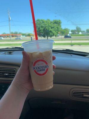 Iced Chai Latte on a hot summer day!