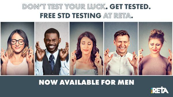 Free STD testing & treatment