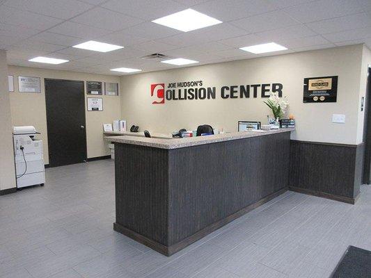 Joe Hudson's Collision Center auto body repair shop