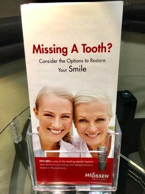 Who needs dental implant?  Call and get more information!