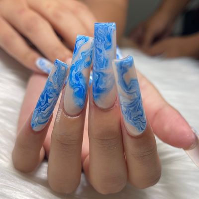 Ocean Nail Art Theme