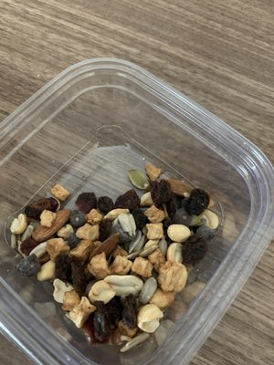 I use trail mix on my salads