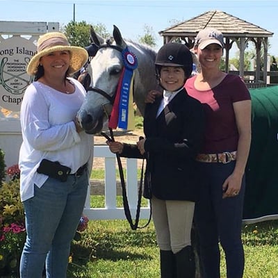 Christy, Vicki and, Megan(Champion Infant Hunters LIPHA 2016