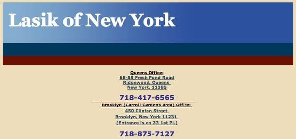 LASIK of New York | Ridgewood, NY