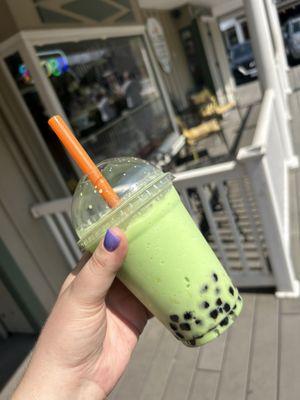 Honeydew Bubble Tea