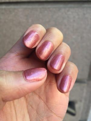 Gel manicure