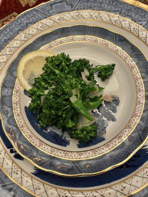 Braised broccolini