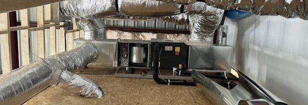 Commercial rough-in Air handler