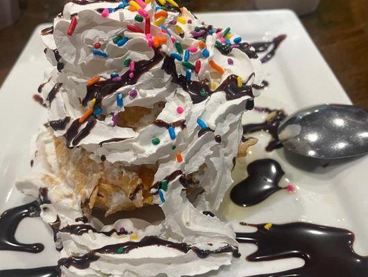 Fried ice cream