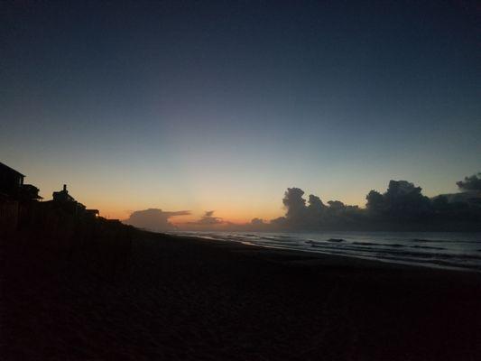 Topsail sunrise