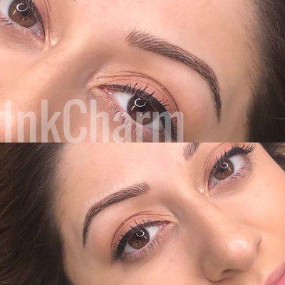 Microblading touch up for this babe