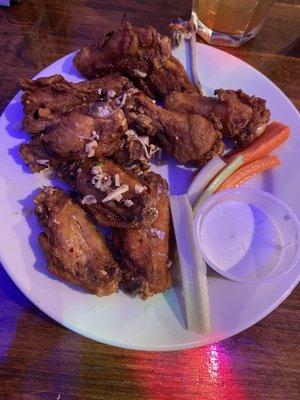 Garlic Parmesan wings