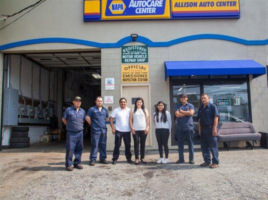 Our staff here at Allison Auto Center. Ready to help you with all your cars needs!